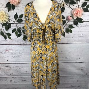 VICI Floral Midi Dress
